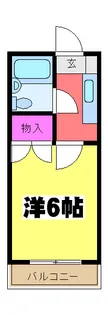 ビー・シーム【2階】の間取り