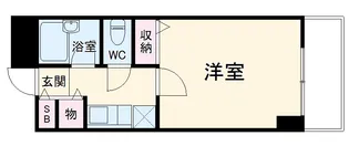 クレセント文庫【3階】の間取り