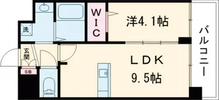 ファステート京都西院パール【3階】の間取り