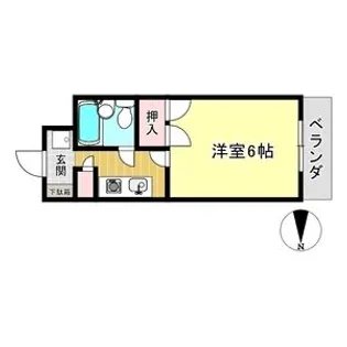 CASA NOAH名古屋Ⅲ【5階】の間取り