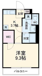 多居夢【203号室】の間取り