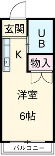 U&I南大塚【2階】の間取り