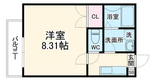 サンメゾン東岩槻【2階】の間取り