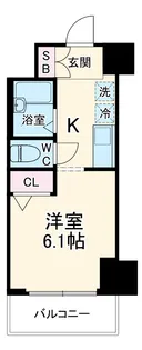 ラグジュアリーガーデン東松戸【10階】の間取り