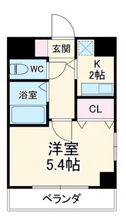 HSK2nd【505号室】の間取り