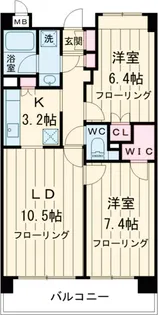 TRIADE【7階】の間取り