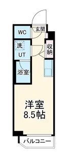 クラリッサ川崎梶ヶ谷【2階】の間取り