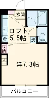 メゾン・ド・リラ【2階】の間取り