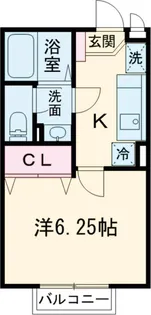 セーブル【2階】の間取り