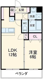 ル・シヤージュ【3階】の間取り