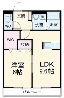 ミネルヴァⅡ【2階】の間取り