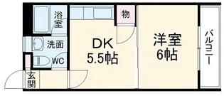 ウインディ蛍池【3階】の間取り