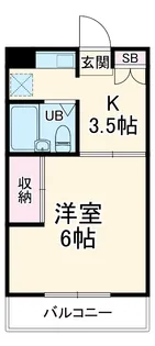 リジェール大久保Ⅲ【3階】の間取り