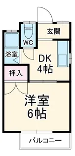 グランビーア表台【2階】の間取り