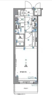パティーナ武蔵関【1階】の間取り