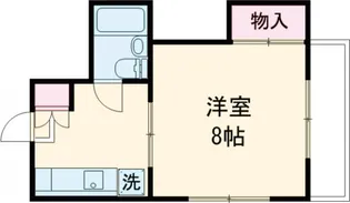 グリーンハイツ【203号室】の間取り