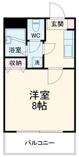 ドミール妙典【4階】の間取り