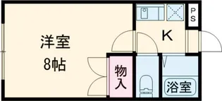 コーポHiro【1階】の間取り