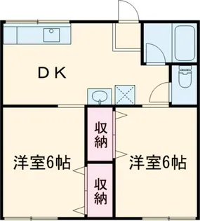 ハイツR&Y坂本【1階】の間取り