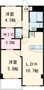 P・Lime【303号室】の間取り