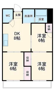 グレイスSONEⅡ【3階】の間取り