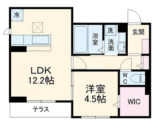 メゾン太閤【1階】の間取り