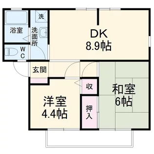WING.N【1階】の間取り