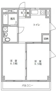 サングリーン滝川【2階】の間取り
