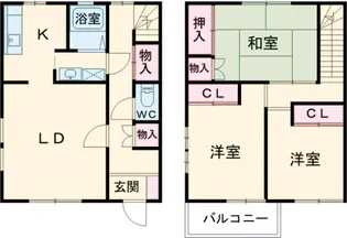 KALMIA【1階】の間取り