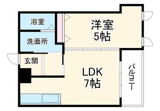 ジュエル曽根東【1階】の間取り