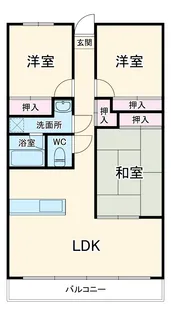 ARCADIA Ⅱ【4階】の間取り
