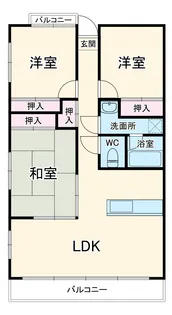 ARCADIA Ⅱ【4階】の間取り