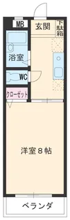 マンション表台【1階】の間取り