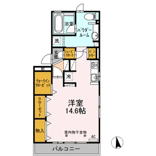 フロイデ【2階】の間取り
