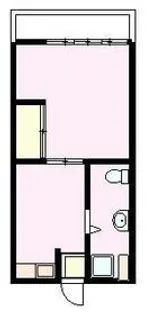 平和町コーポ【101号室】の間取り