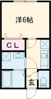 セカンドステージ東久留米【1階】の間取り