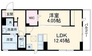 ソル ド レーヴ アッシュ【1階】の間取り
