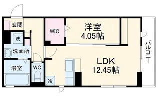 千葉県佐倉市寺崎北6丁目【アパート】の間取り