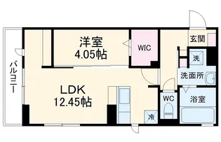 ソル ド レーヴ アッシュ【3階】の間取り