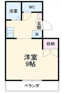 ダルマビル【202号室】の間取り