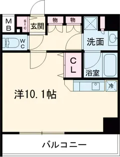 RELUXIA千住大橋【7階】の間取り