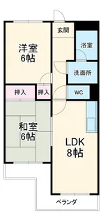 ミスカニア八事【3階】の間取り