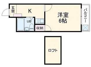 GBCレジデンス【101号室】の間取り