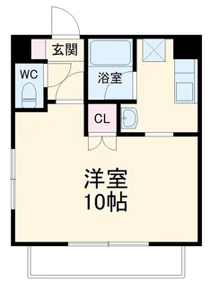クレアールジーエー【4階】の間取り