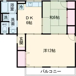 メゾンリヴェール【2階】の間取り