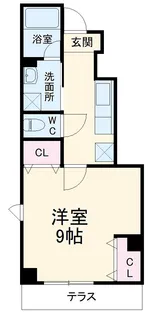 フェリーチェ【1階】の間取り