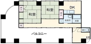 エムワイビル【4A号室】の間取り