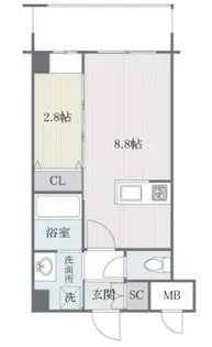 アルティザ平尾【3階】の間取り