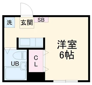 エイト小和田【1階】の間取り