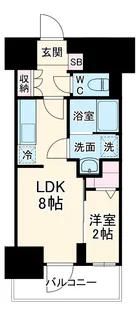 オーパスホームズ南行徳【5階】の間取り